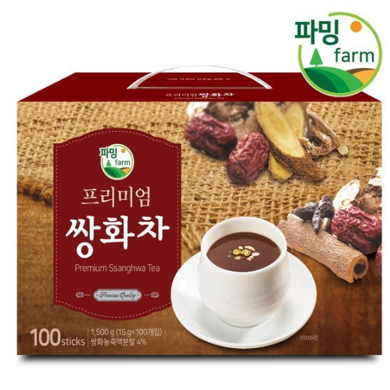 송원식품  파밍 프리미엄 쌍화차 100T