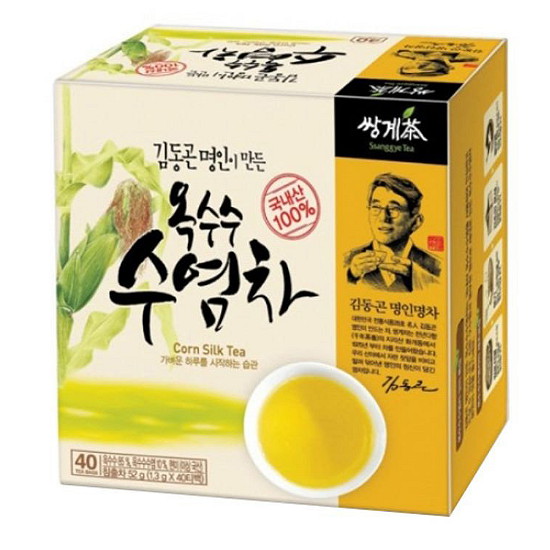 쌍계명차  김동곤 명인이 만든 옥수수수염차 40T