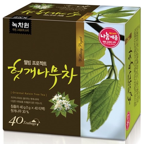 녹차원  헛개나무차 40T