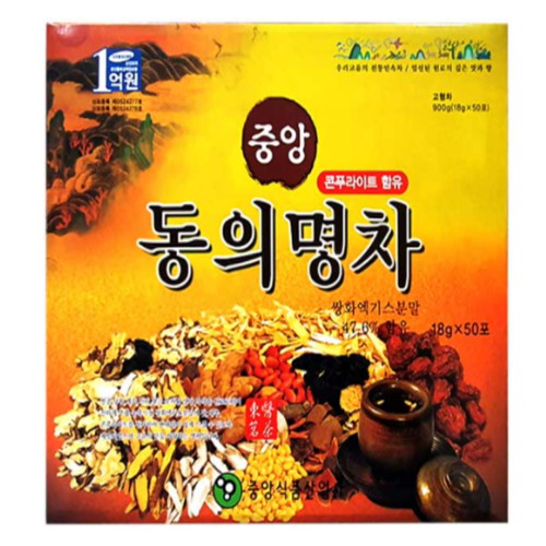 중앙식품 중앙 동의명차 50T [1개] - 에누리 가격비교