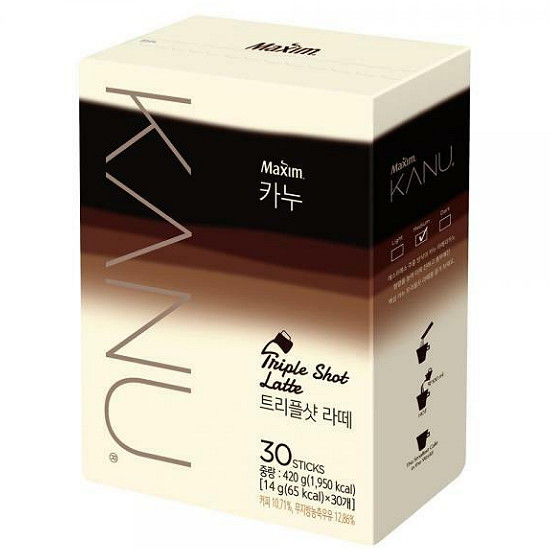동서식품 트리플샷 라떼 30T [1개] : 에누리 가격비교