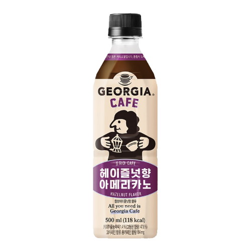 코카콜라음료  헤이즐넛향 아메리카노 500ml