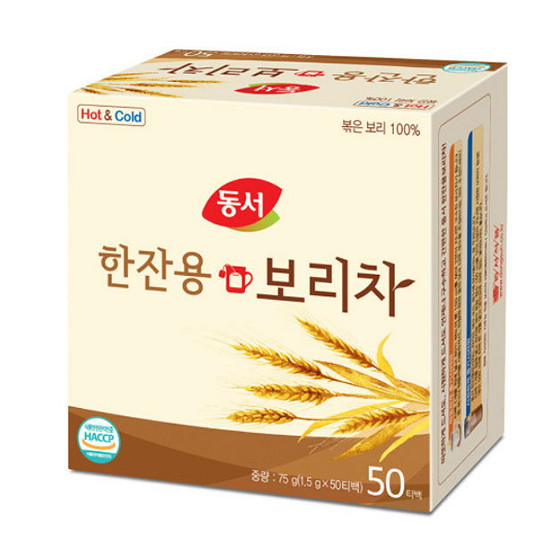 동서식품  한잔용 보리차 50티백