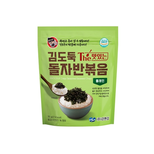 김앤김  김도둑 The 맛있는 플레인 돌자반 35g