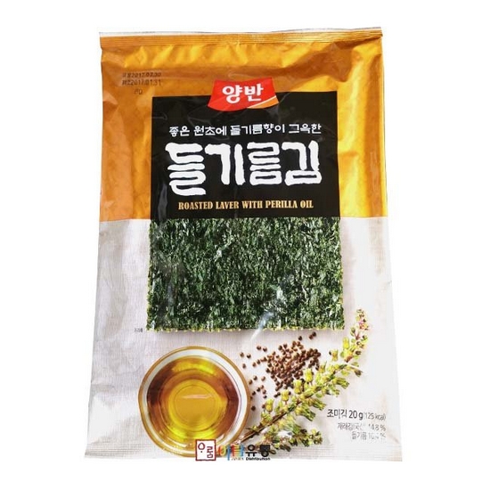 동원F&B  들기름김 20g