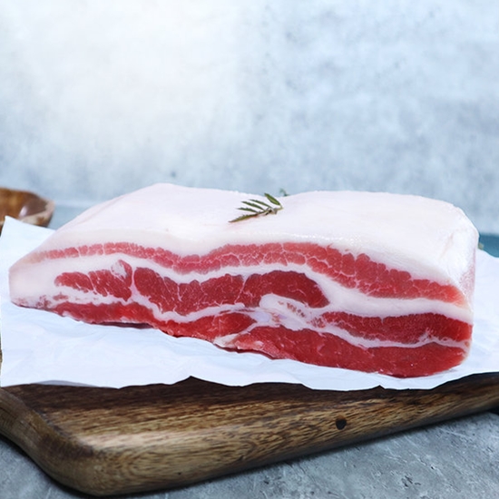 도감푸드  듀록 흑돼지 삼겹살 수육용 1kg