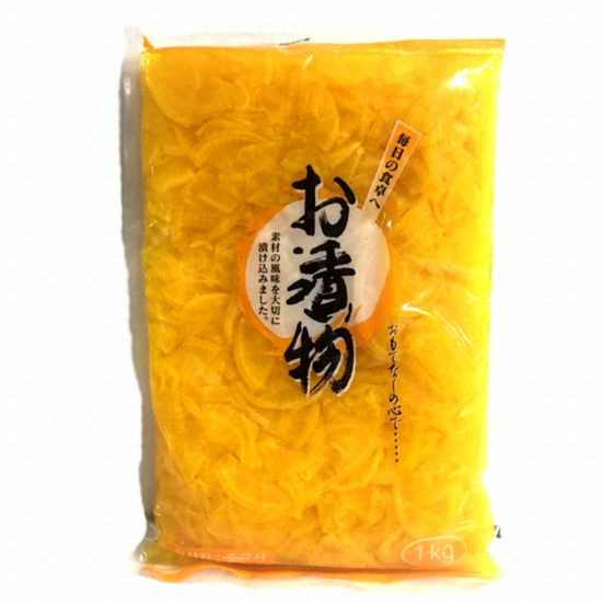 토호식품  동경단무지 슬라이스 1kg