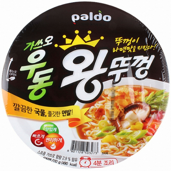 팔도  가쓰오 우동 왕뚜껑 110g
