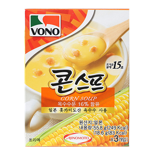 농심 보노 콘수프 3개입 57g