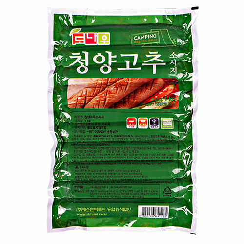 도나우  청양고추맛 소시지 1kg
