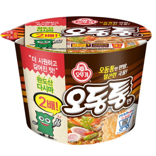 오뚜기  오동통면 다시마2 큰컵 100g