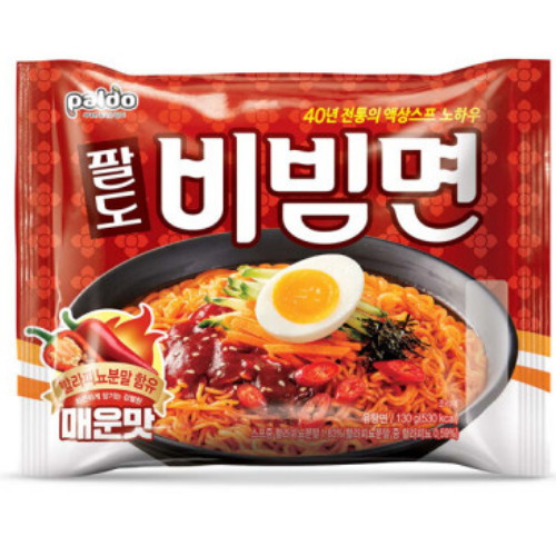 팔도  비빔면 매운맛 130g