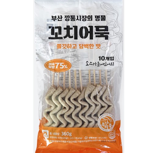 동화푸드  부산깡통시장 꼬치어묵 360g
