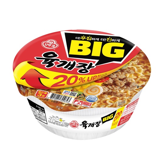 오뚜기  육개장 컵 104g