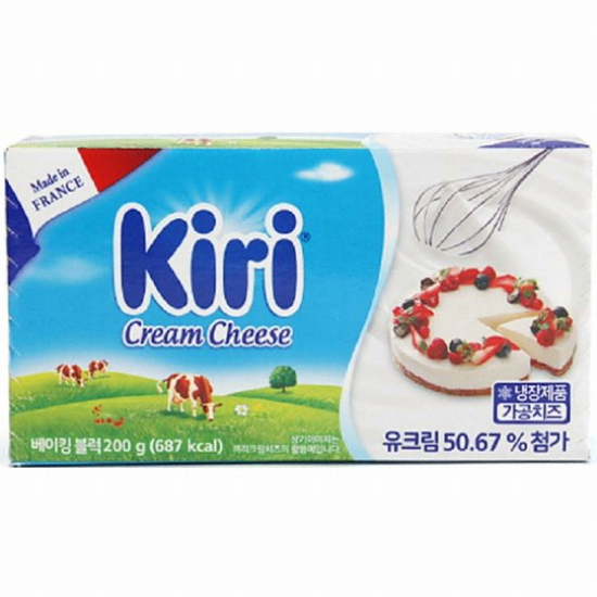 벨치즈 끼리 크림치즈 베이킹 블럭 200g