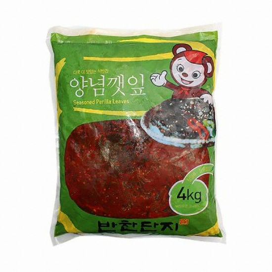 반찬단지  양념깻잎 4kg