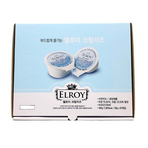 (주)동서 엘로이 크림치즈 560g [1개] - 에누리 가격비교