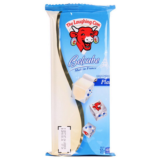 벨치즈 래핑카우 벨큐브 플레인 48매입 250g