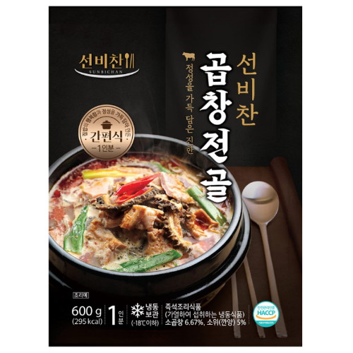 선비찬 곱창전골 600g [10개] : 에누리 가격비교
