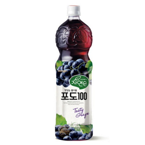 웅진식품 140일 포도100 1.5L