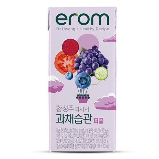 황성주 박사의 과채습관 퍼플 190ml