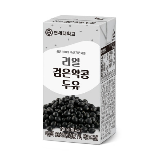 연세두유 리얼 검은약콩 두유 190ml