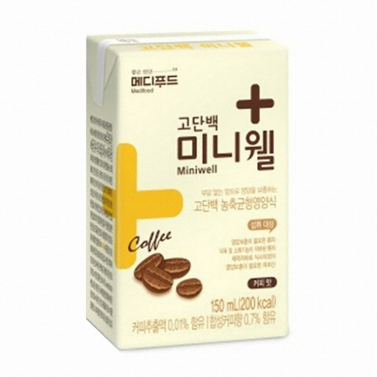 메디푸드 고단백 미니웰 커피맛 150ml