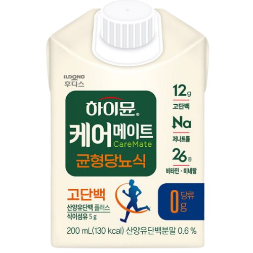 일동후디스 케어메이트 균형당뇨식 200ml [48개] - 에누리 가격비교
