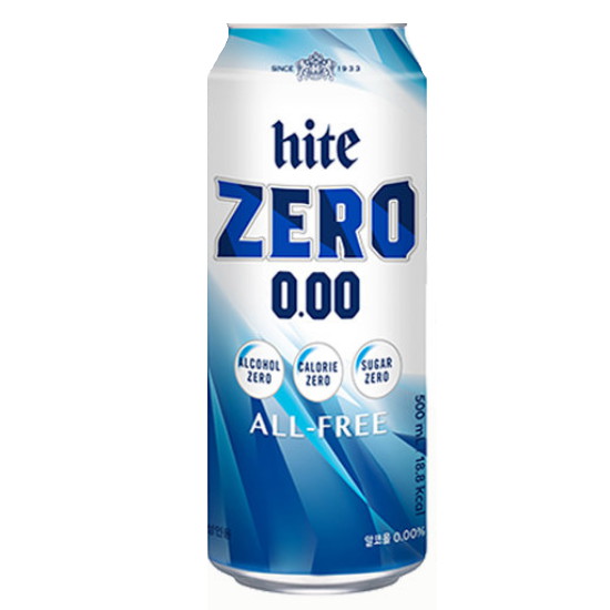 하이트진로 하이트 제로 0.00 500ml