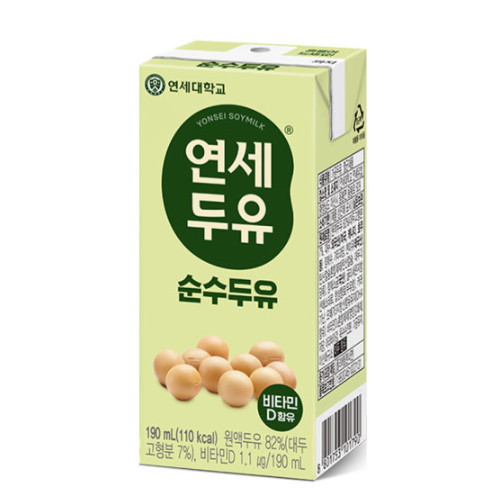 연세우유 순수두유 190ml