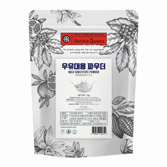 바리스타퀸  우유대용 파우더 1kg