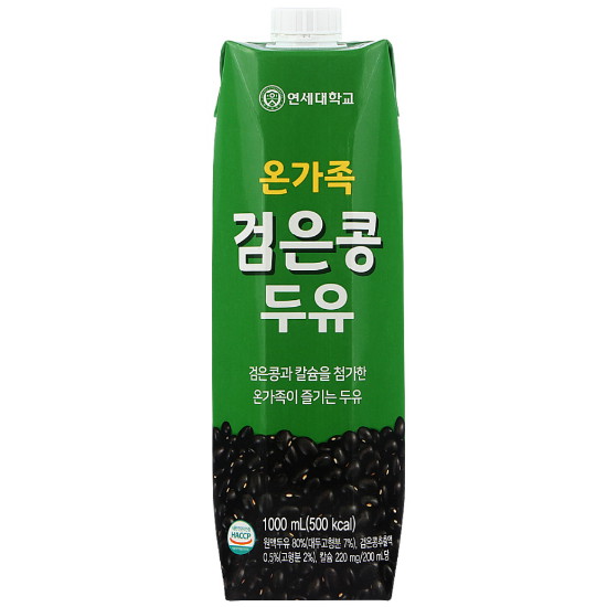 연세우유 온가족 검은콩두유 1L