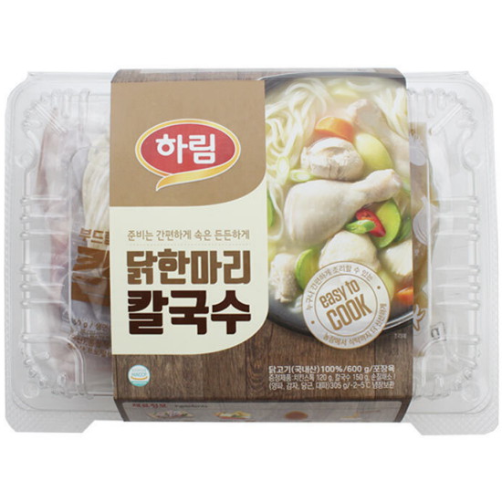 하림  닭한마리 칼국수 600g