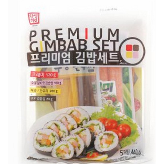 한성기업  프리미엄 김밥세트 S 440g