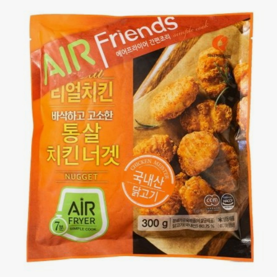 마니커  리얼치킨 통살 치킨너겟 300g