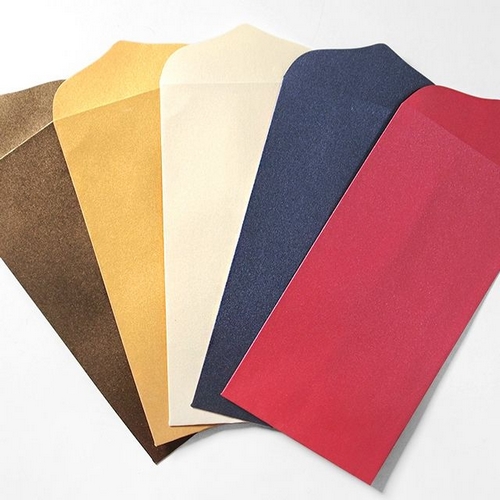 투영  럭셔리 펄 세로형 용돈봉투