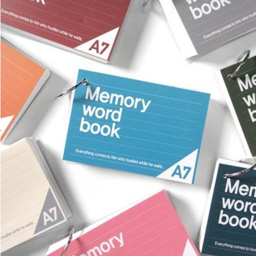 투영  A7 메모리 링 단어장