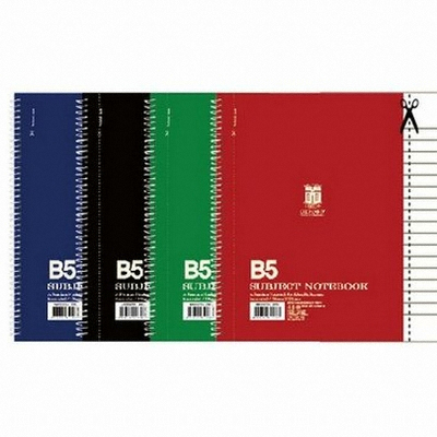 옥스포드  서브젝 절취스프링 좌철 B5 80매