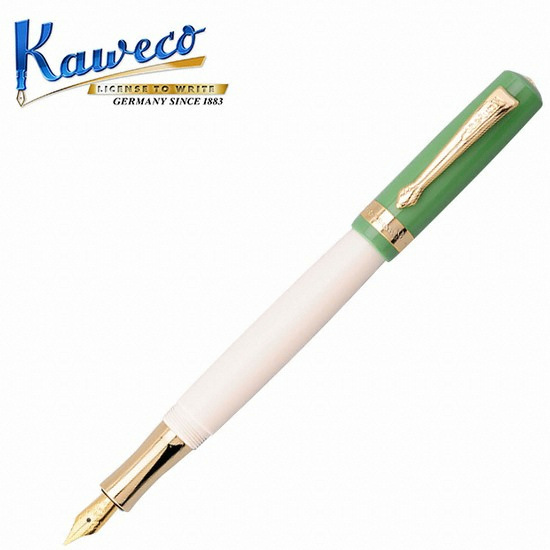 Kaweco  스튜던트 60s 스윙 금장 만년필 올리브 크림