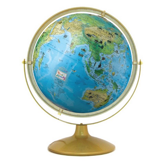 서전지구  한눈에 보는 세계여행 지구본