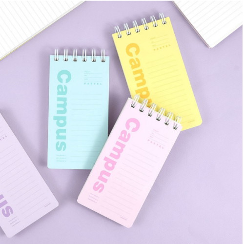 핑크풋  2000 파스텔 캠퍼스 기자 수첩