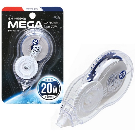 모닝글로리  2000 메가 20m 수정테이프