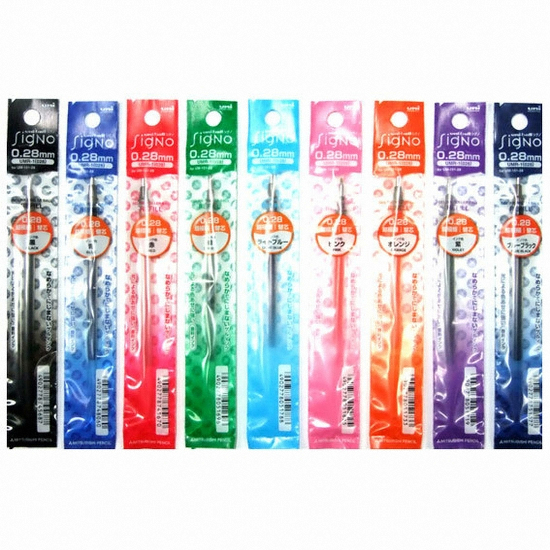 미쓰비시  유니볼 시그노 UMR 1 리필심 0.28mm