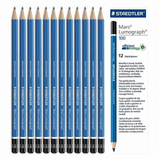 스테들러  마스 루모그라프 100 전문가용 연필 세트