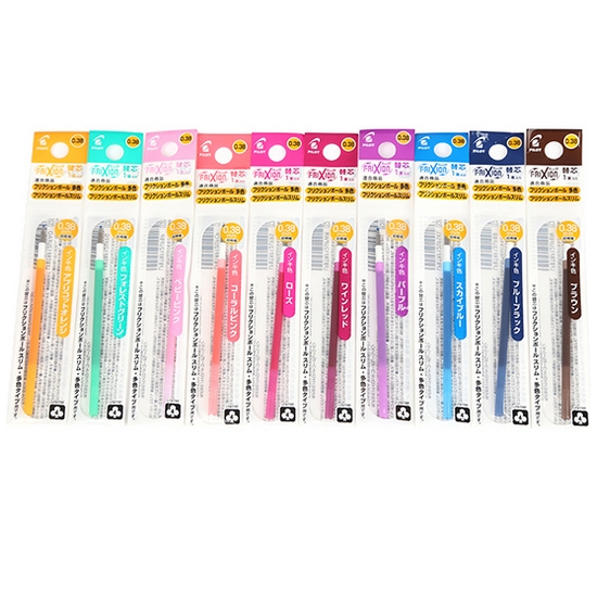 PILOT  프릭션 슬림 컬러 LFBTRF12UF 리필심 0.38mm