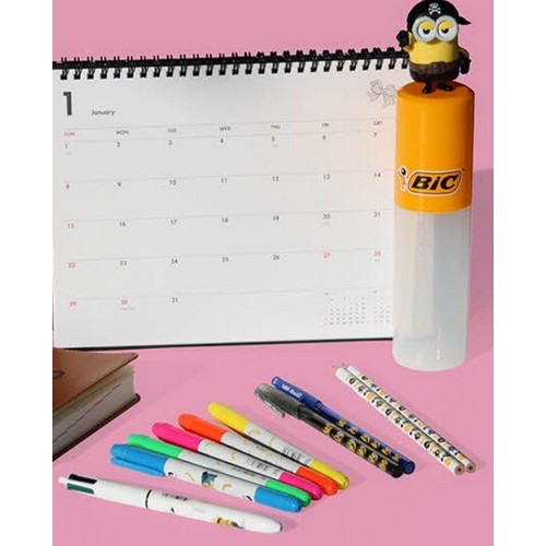 BIC  미니언즈 밥 해적 필기구 문구세트