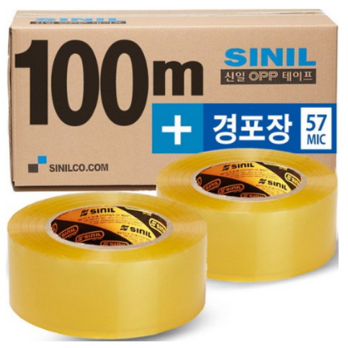 신일케미칼  경포장 박스테이프 48mm x 100m