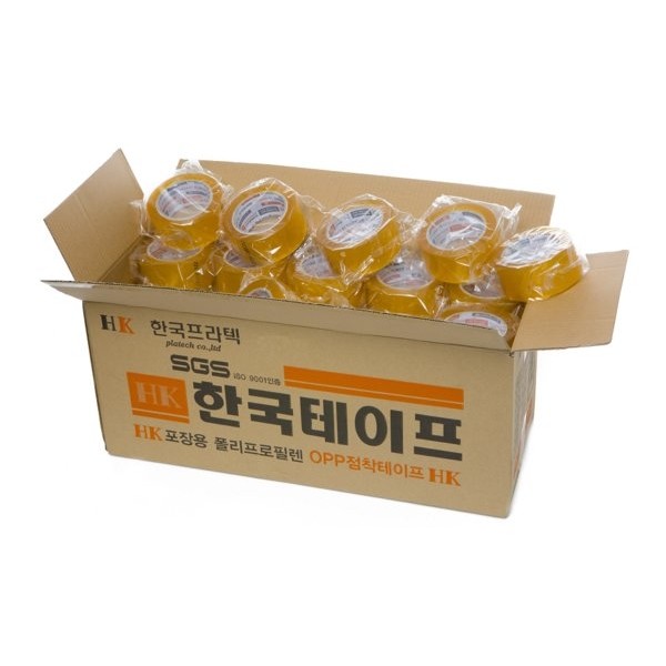 한국프라텍  중포장 박스테이프 48mm x 80m