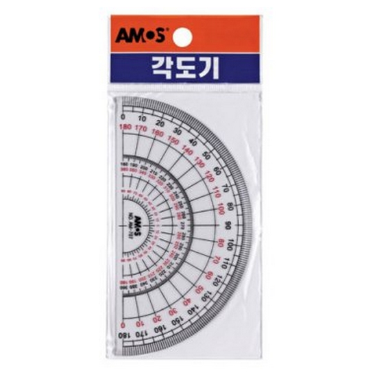 아모스  각도기 13cm