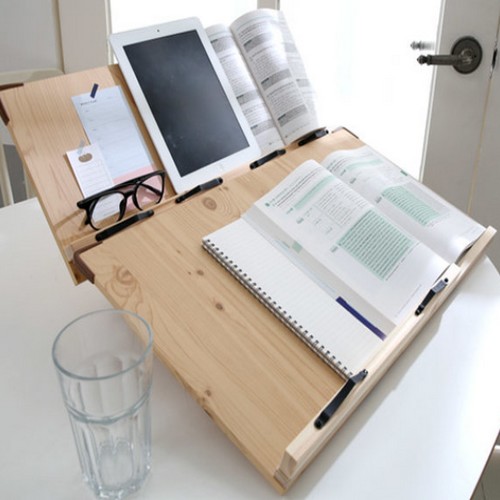 리빙앤홈  투유바이조희선 자세교정 2단 독서대 중